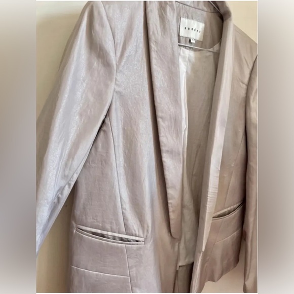 Sandro Paris metallic blazer - Picture 4 of 8